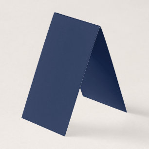 De Visite Créez votre propre carte personnalisée bleu foncé