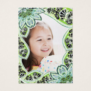 De Visite Filles Cartes photos d'anniversaire