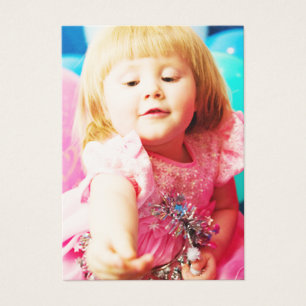 De Visite Filles d'un an Cartes photos d'anniversaire