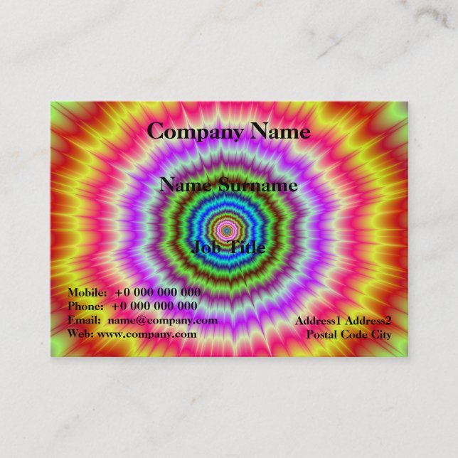 De Visite Kaboom ! ! ! ! Carte (Devant)