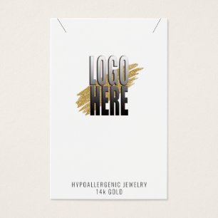 De Visite Logo moderne Social Media Collier Cartes d'afficha