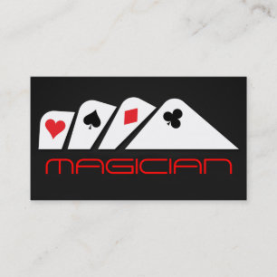 De Visite Magicien Carte Poker Trick Entertainment