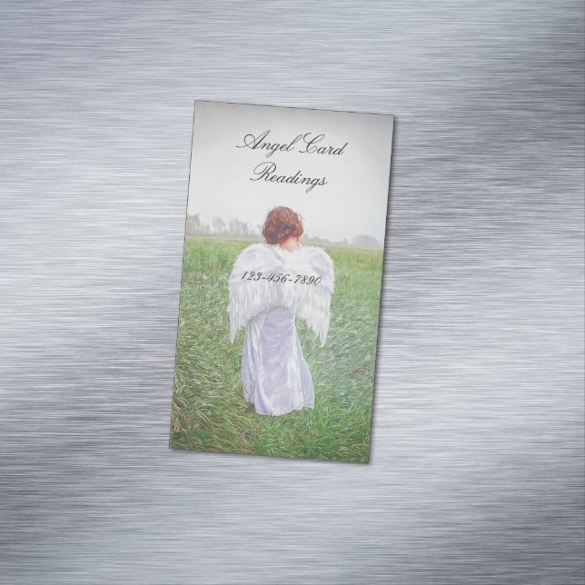 De Visite Magnétique Art Design élégant Carte Angel Lecture (In Situ)