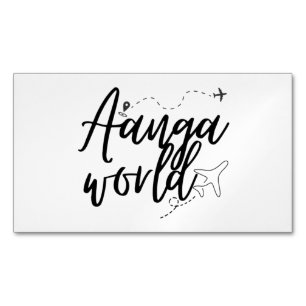 De Visite Magnétique Carte aangaworld