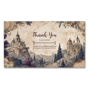 De Visite Magnétique Cartographie vintage Carte antique Fairytale