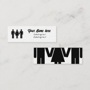 De Visite Mini Carte d'appel MFM