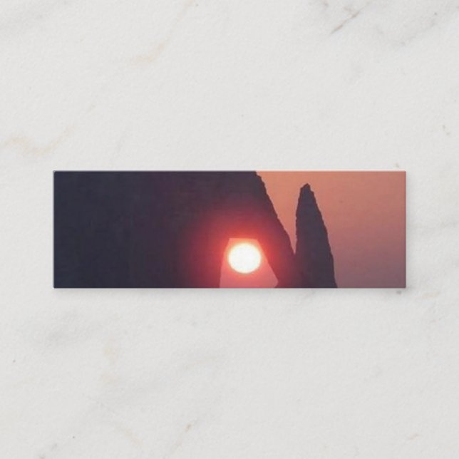 De Visite Mini Carte simple (Devant)