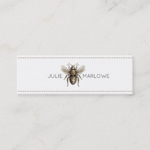 De Visite Mini Carte téléphonique Golden Bee Skinny