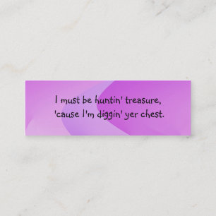 De Visite Mini Prenez la ligne carte d'introduction