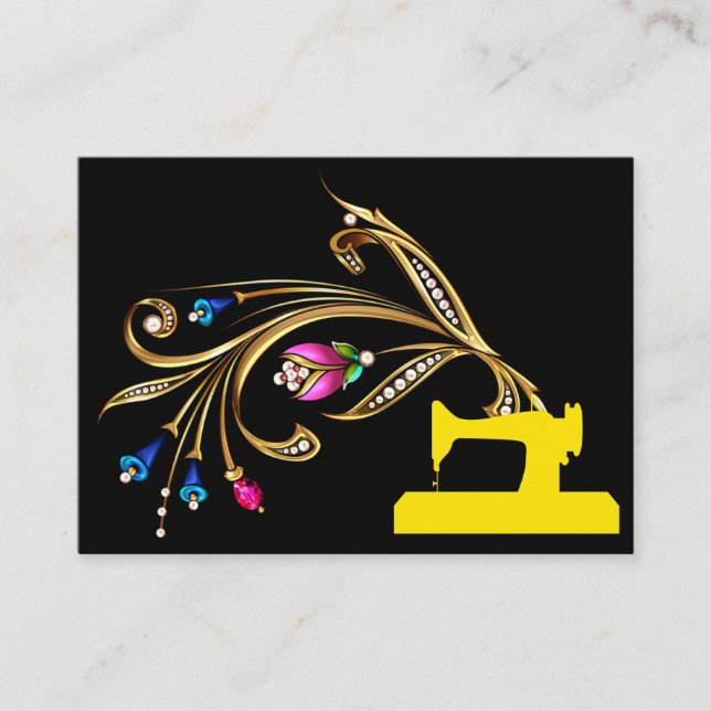 De Visite Mode / Carte Seamstress - SRF (Devant)