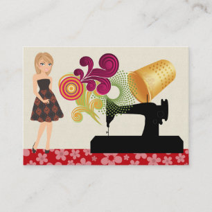 De Visite Mode / Carte Seamstress - SRF