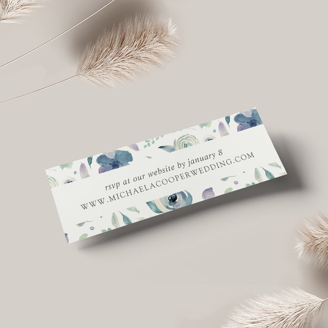 De Visite Mountain Meadow Mariage Website Cartes RSVP (Créateur téléchargé)