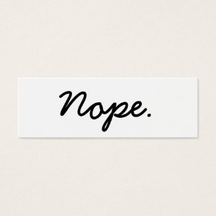 De Visite Nope ! Cartes