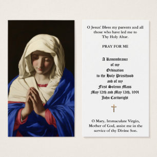 DE VISITE ORDINATION DU PRIÊTRE CATHOLIQUE CARTES SAINES ANN