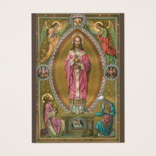 DE VISITE ORDINATION DU PRIÊTRE CATHOLIQUE CARTES SAINES ANN