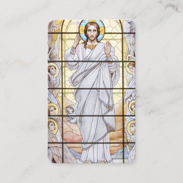 De Visite Pâques prière religieuse Paschal Carte Sainte (Devant)
