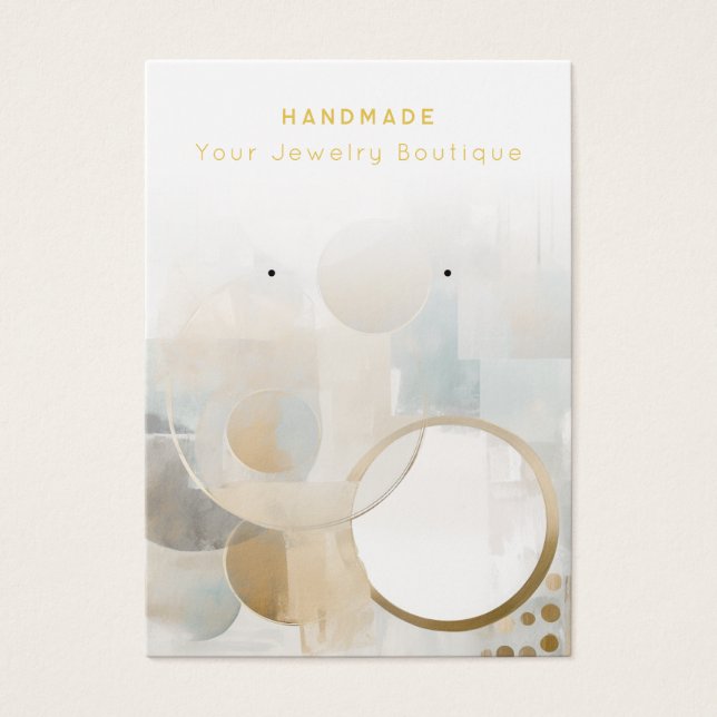 De Visite Porter des cartes d'affichage Abstraites pour bijo (Devant)