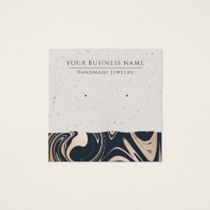 De Visite Rose Gold Flûte Moderne Eroing Cartes d'affichage