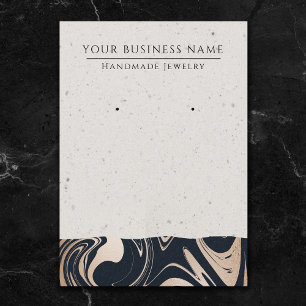 De Visite Rose Gold Flûte Moderne Eroing Cartes d'affichage
