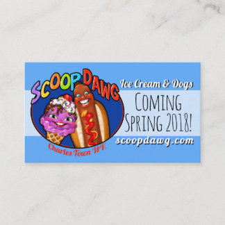 De Visite Scoop Dawg - carte personnalisable