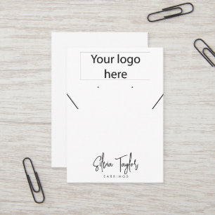 De Visite Simple Votre logo Collier Elevage Carte d'affichag