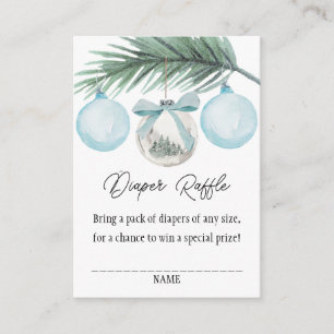 De Visite Une Carte Raffinée Merry Little Baby shower