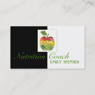 De Visite Vie saine Nutritionniste Fruit Apple Carte Cute