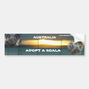 De Voiture Autocollant ADOPTEZ UN KOALA AUSTRALIE