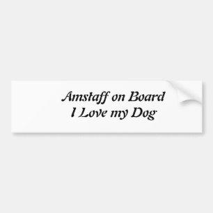 De Voiture Autocollant Amstaff
