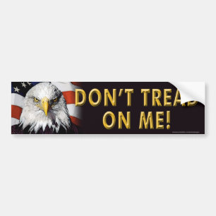 De Voiture autocollant anti-Obama "Don't Tread On Me"