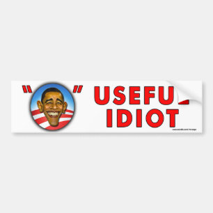 De Voiture autocollant anti Obama "Idiot utile"