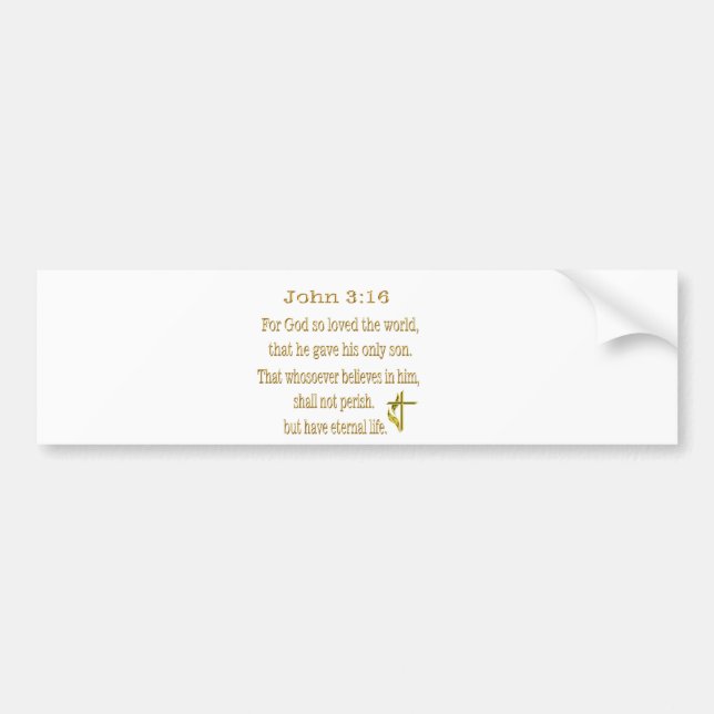 De Voiture Autocollant Christian Bumper (Devant)