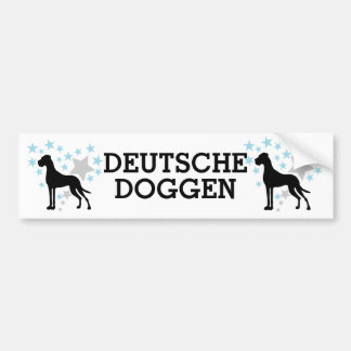 De Voiture Autocollant Deutsche Doggen allemand