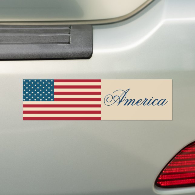 De Voiture Autocollant Drapeau Américain (En voiture)