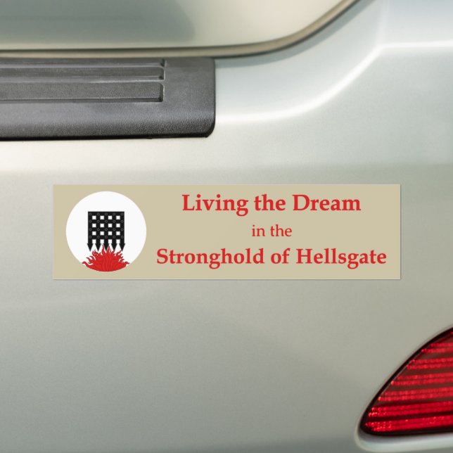 De Voiture Autocollant Hellsgate SCA (En voiture)