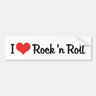 De Voiture Autocollant I Love Rock 'n Roll