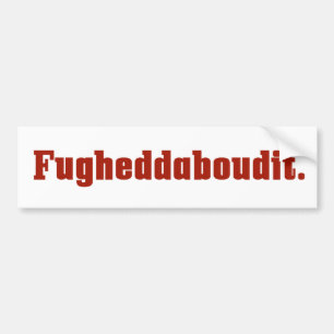 De Voiture Autocollant Italien Fugheddaboudit