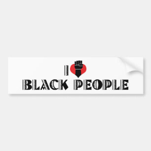 De Voiture Autocollant Je Aime Les Noirs