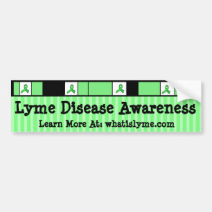 De Voiture Autocollant Lyme sensibilisation rubans