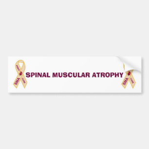 DE VOITURE AUTOCOLLANT MUSCULAIRE SPINAL D'ATROPHIE