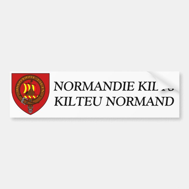 De Voiture Autocollant Normandie Kilts (Devant)