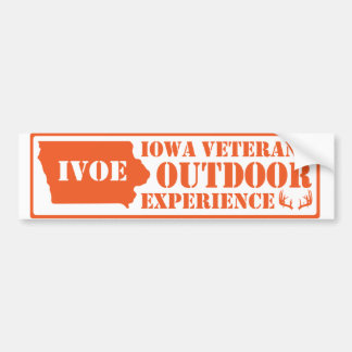 De Voiture Autocollant orange par Iowa Veterans Outdoor Exper