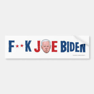 De Voiture Autocollant pare-chocs F**K JOE BIDEN