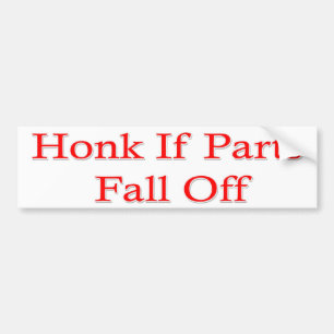 De Voiture Autocollant pare-chocs humoristique