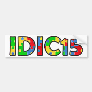 De Voiture Autocollant pare-chocs IDIC15
