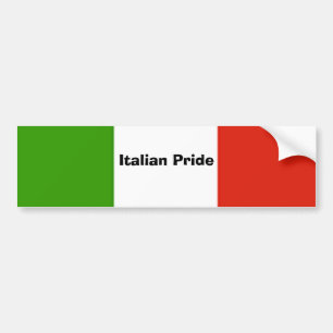 De Voiture Autocollant pare-chocs italien