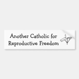 De Voiture autocollant pare-chocs pour les catholiques pro-ch