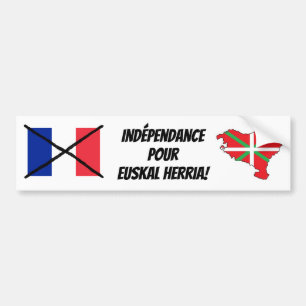 De Voiture Autocollant pare-chocs pour l'indépendance du Pays