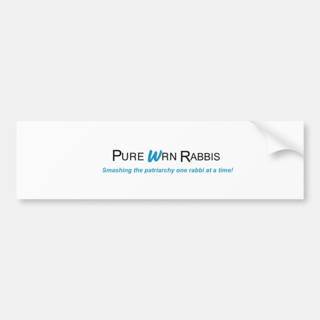 De Voiture Autocollant pare-chocs WRN (Devant)