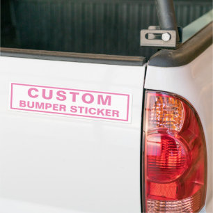 De Voiture Autocollant personnalisé rose promotionnel